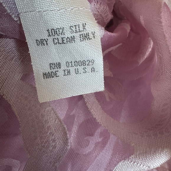 Connie Roberson Sheer Silk Button Down - Picture 7 of 7